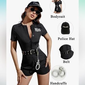 Women’s Medium Police Halloween Costume